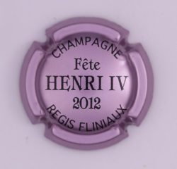 Plaque de Muselet - Champagne Fliniaux Régis (N°107)