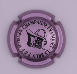 Plaque de Muselet - Champagne Franquet Lebrun (N°110)