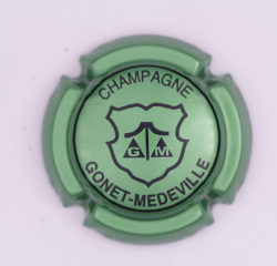 Plaque de Muselet - Champagne Gonet – Medeville (N°112)