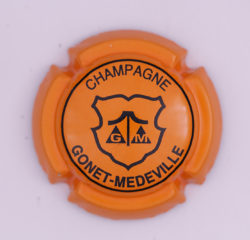 Plaque de Muselet - Champagne Gonet – Medeville (N°113)