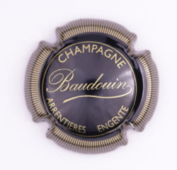 Plaque de Muselet - Champagne Baudoin (N°12)