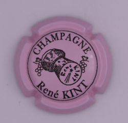 Plaque de Muselet - Champagne Kint René (N°123)