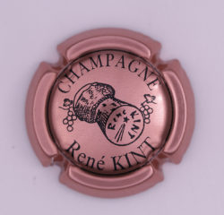 Plaque de Muselet - Champagne Kint René (N°124)