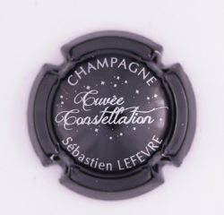 Plaque de Muselet - Champagne Lefevre Sébastien (N°134)