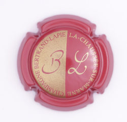 Plaque de Muselet - Champagne Bertrand Lapie (N°14)