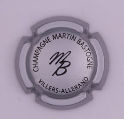 Plaque de Muselet - Champagne Martin Bastogne (N°155)