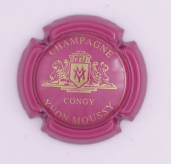 Plaque de Muselet - Champagne Moussy Yvon (N°164)