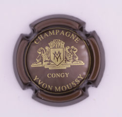 Plaque de Muselet - Champagne Moussy Yvon (N°165)