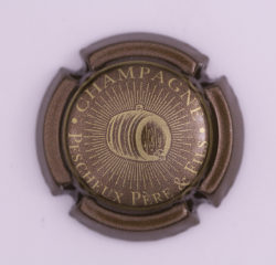 Plaque de Muselet - Champagne Pescheux Père & Fils (N°185)