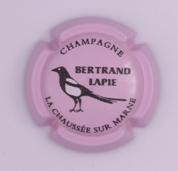 Plaque de Muselet - Champagne Bertrand Lapie (N°19)