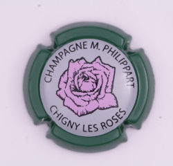 Plaque de Muselet - Champagne Philippart. M (N°190)