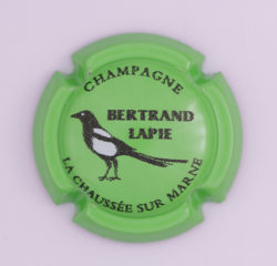 Plaque de Muselet - Champagne Bertrand Lapie (N°20)