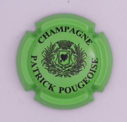 Plaque de Muselet - Champagne Pougeoise Patrick (N°212)