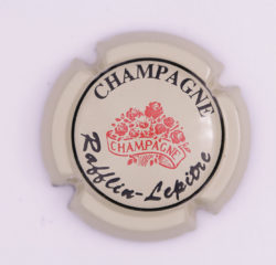 Plaque de Muselet - Champagne Rafflin – Lepitre (N°213)