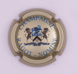 Plaque de Muselet - Champagne Ragot – Nomine (N°224)