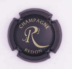 Plaque de Muselet - Champagne Redon P (N°225)