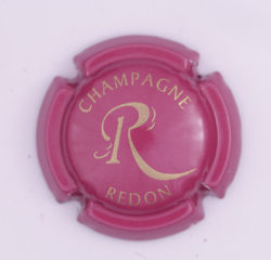 Plaque de Muselet - Champagne Redon P (N°226)