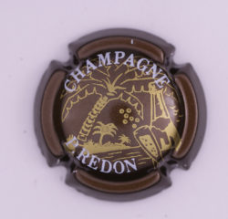 Plaque de Muselet - Champagne Redon P (N°228)