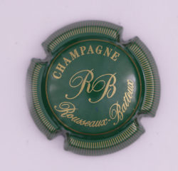 Plaque de Muselet - Champagne Rousseaux – Batteux (N°231)