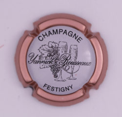 Plaque de Muselet - Champagne Rousseaux Yannik (N°235)