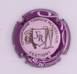 Plaque de Muselet - Champagne Rousseaux Yannick (N°236)