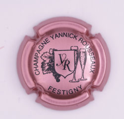 Plaque de Muselet - Champagne Rousseaux Yannick (N°237)