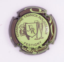 Plaque de Muselet - Champagne Rousseaux Yannick (N°240)