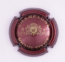 Plaque de Muselet - Champagne Tixier Michel (N°283)