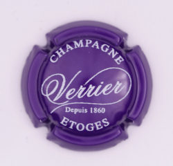 Plaque de Muselet - Champagne Verrier (N°296)