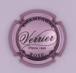 Plaque de Muselet - Champagne Verrier (N°306)