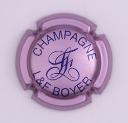 Plaque de Muselet - Champagne Boyer L & F (N°42)