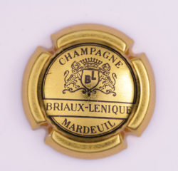 Plaque de Muselet - Champagne Briaux Lenique (N°43)