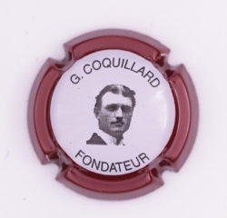 Plaque de Muselet - Champagne Coquillard .G (N°61)