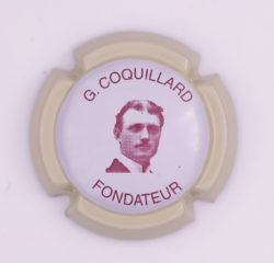 Plaque de Muselet - Champagne Coquillard .G (N°62)