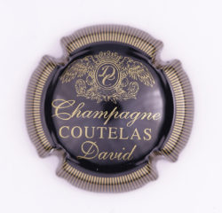 Plaque de Muselet - Champagne Coutelas David (N°72)