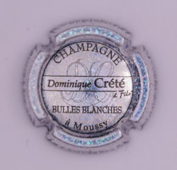 Plaque de Muselet - Champagne Crete Dominique (N°85)