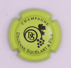 Plaque de Muselet - Champagne Degenne Squelart & Fils (N°95)