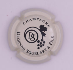 Plaque de Muselet - Champagne Degenne Squelart & Fils (N°96)